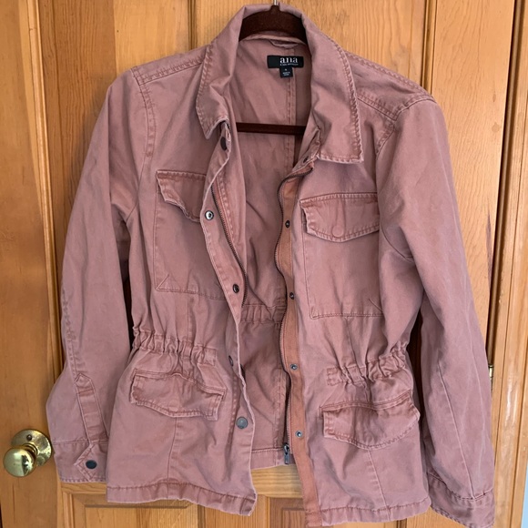 blush utility jacket